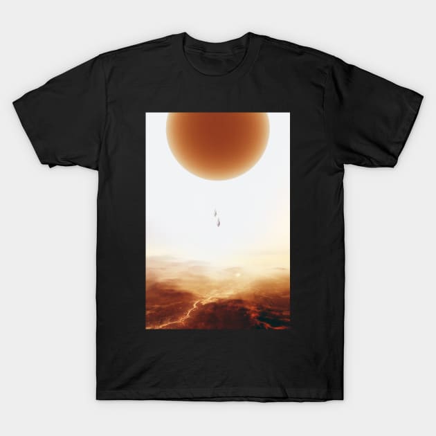 Mars Diving T-Shirt by StoianHitrov